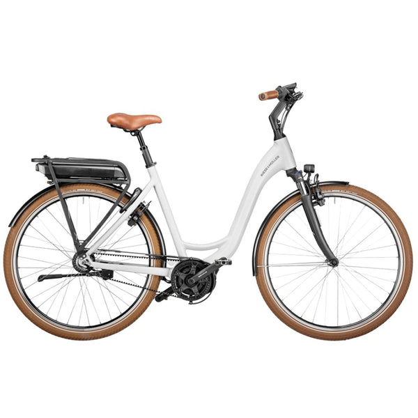 Bicicleta eléctrica Riese Müller Swing City Blanca