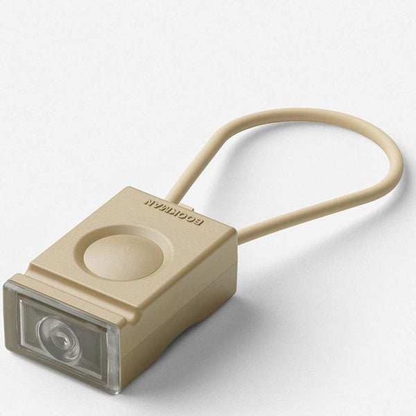 Luz trasera Boockman Block LED USB beige