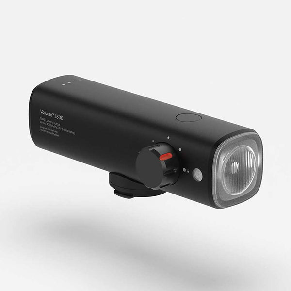 Luz delantera Bookman Volume 1500 ruleta regulación USB negro