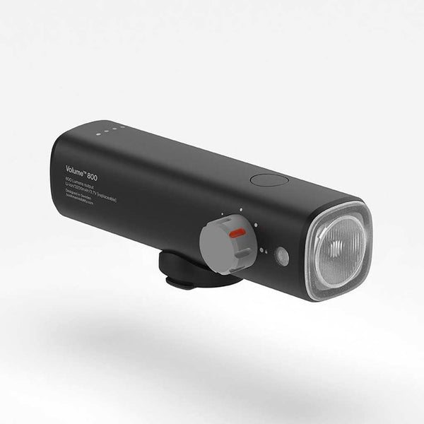 Luz delantera Bookman Volume 800 ruleta regulación USB negro