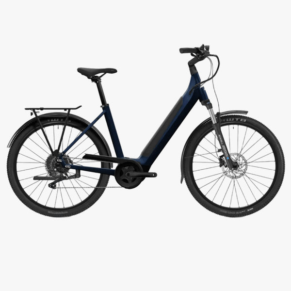 Bicicleta eléctrica de Trekking Lapierre E-EXPLORER 5.5 Low Blue