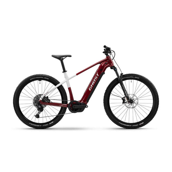 Bicicleta eléctrica Ghost E-TERU ADVANCED Rojo