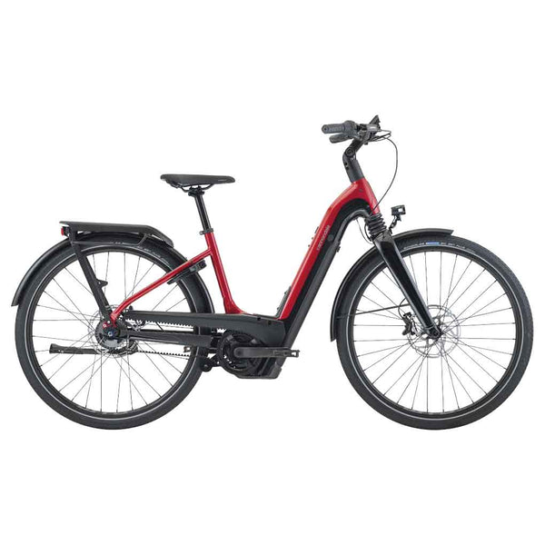 Bicicleta eléctrica Cannondale Mavaro Neo 2 Low StepThru Rojo