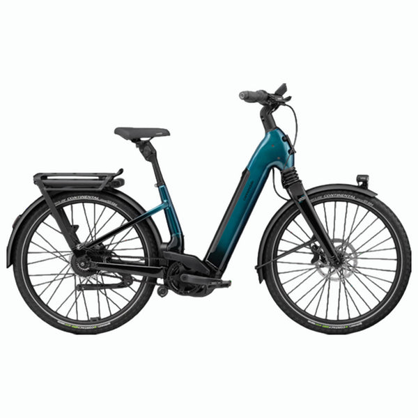Bicicleta eléctrica de Monta–a Cannondale 29 U Mavaro 1 Low StepThru Deep Teal