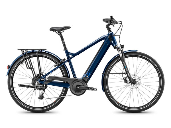 Bicicleta eléctrica Moustache Samedi blue glossy
