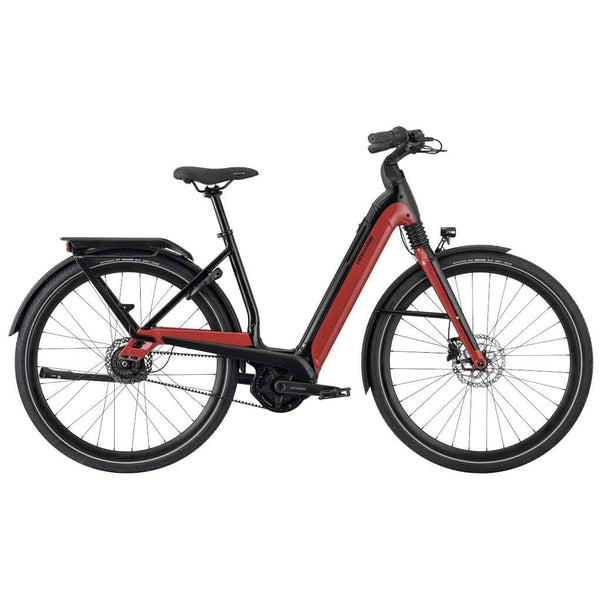 Bicicleta eléctrica Cannondale Mavaro Neo 4 Rojo