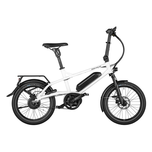 Bicicleta eléctrica Riese Müller Tinker2 Vario Blanca